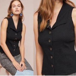 Ett:twa by Anthropologie | Black Eberhardt Vest